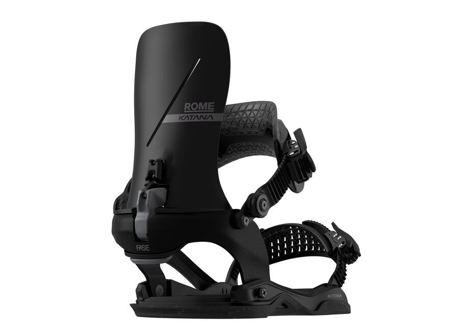 Rome Men's Katana AW FASE Snowboardbinding Black 26/27 L/XL