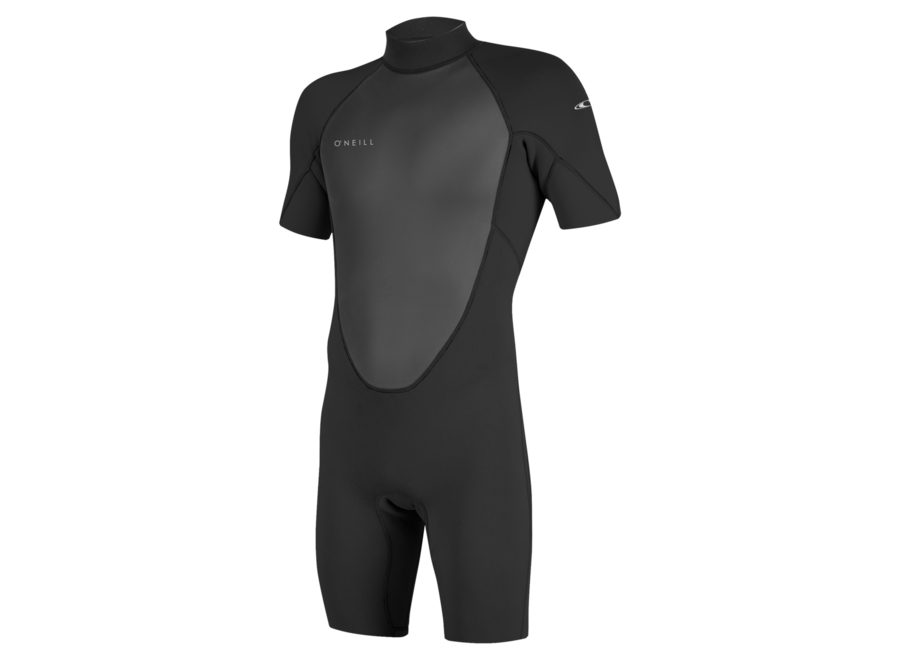 Reactor 2 2mm Back Zip Shorty Wetsuit Black/Graphite