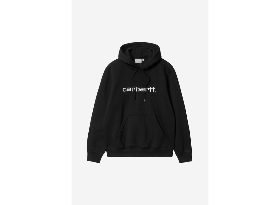Hooded Carhartt Sweat Black / White