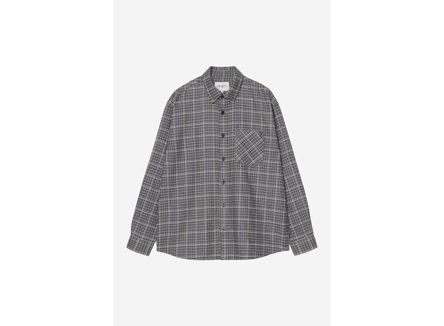 L/S Todrick Shirt Todrick Houndstooth, Icesheet