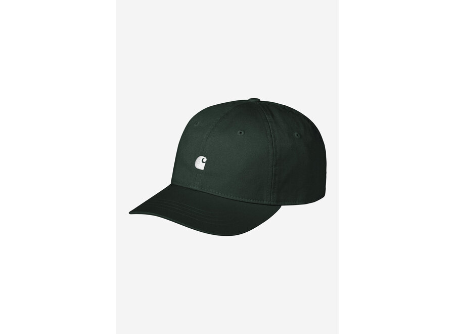 Madison Logo Cap Dark Scarab / White
