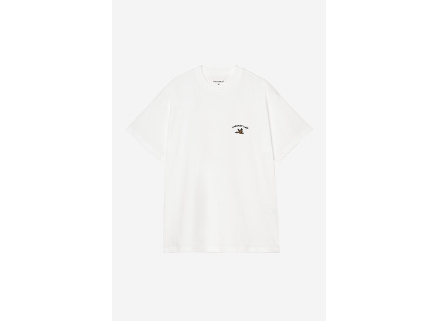 Carhartt WIP S/S Animated Ducks T-Shirt White