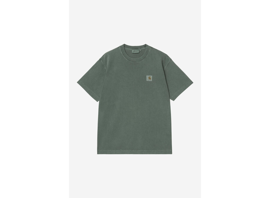 S/S Vista T-Shirt Garment Dyed Dark Scarab