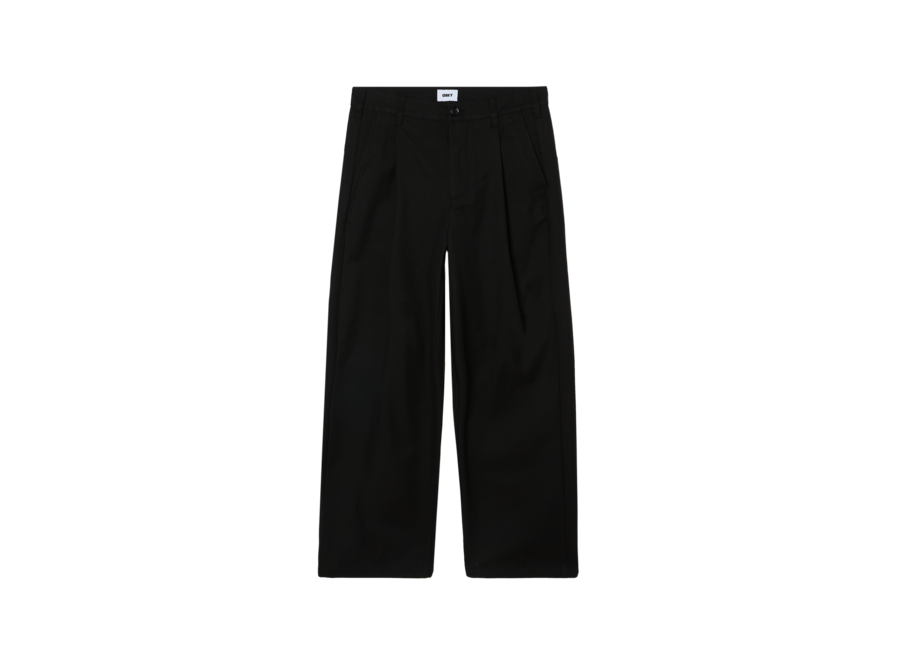 Dean Pleated Pant Black