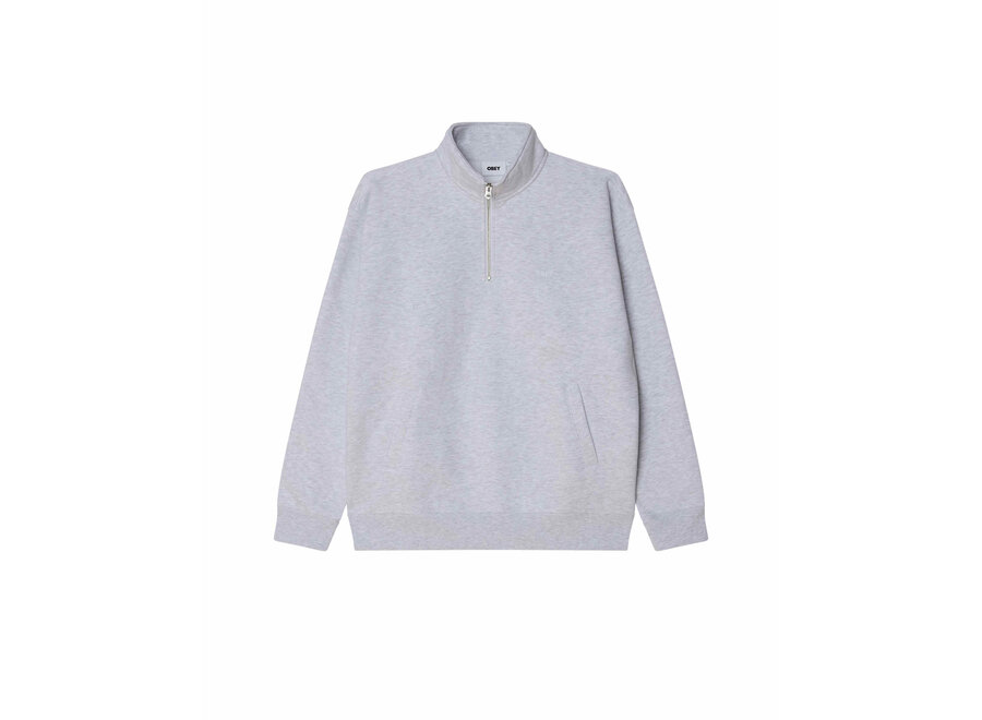 Obey Established Works Bold Mockneck Ash Grey
