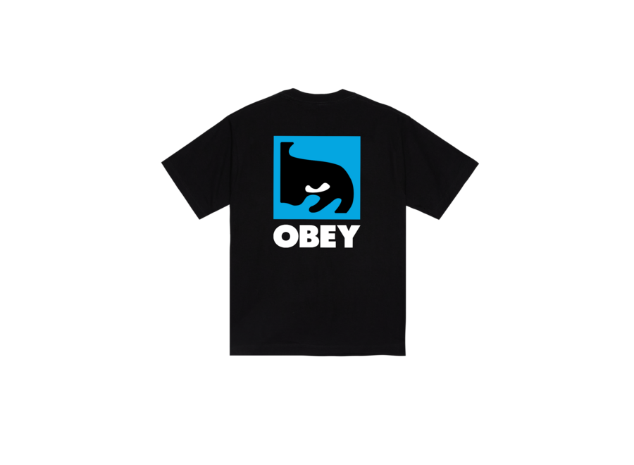 Obey Quarter Eye Icon T-shirt Black