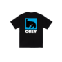 Obey Quarter Eye Icon T-shirt Black