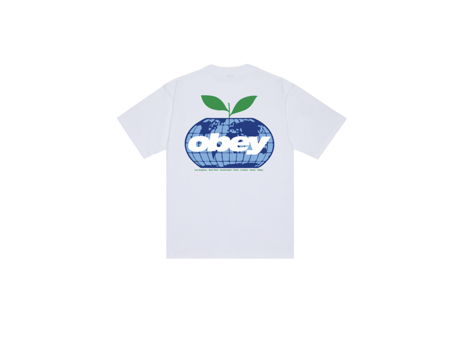 Obey Intercontinental T-shirt White