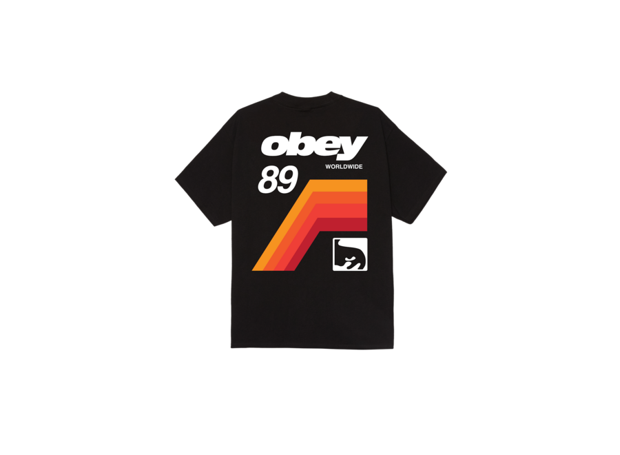 Obey VHS T-shirt Black