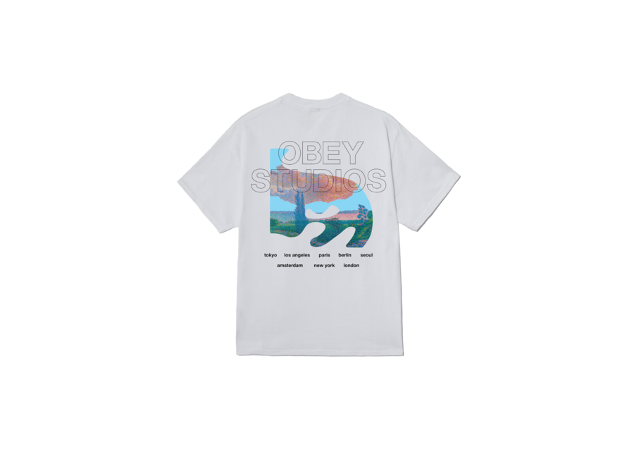 Obey Pastures T-shirt White