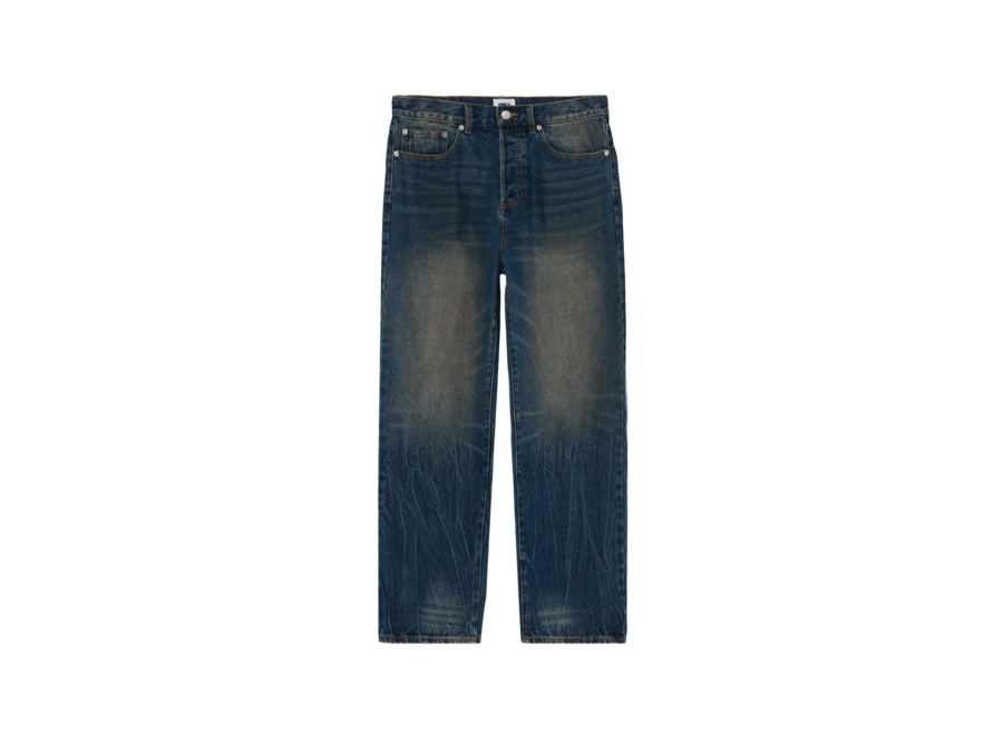 Obey Classic Baggy Denim Oil Stained Indigo
