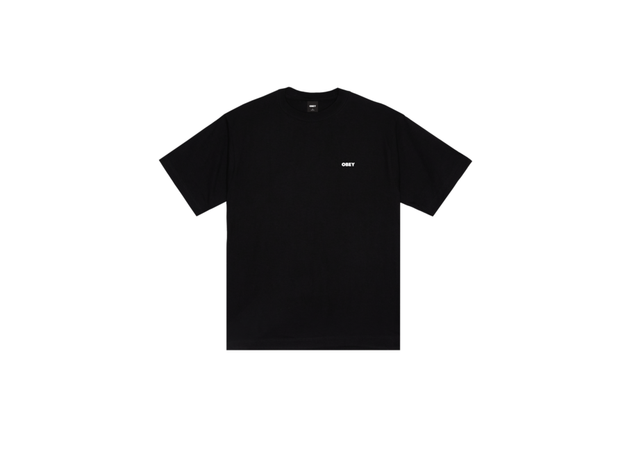 Obey Quarter Eye Icon T-shirt Black