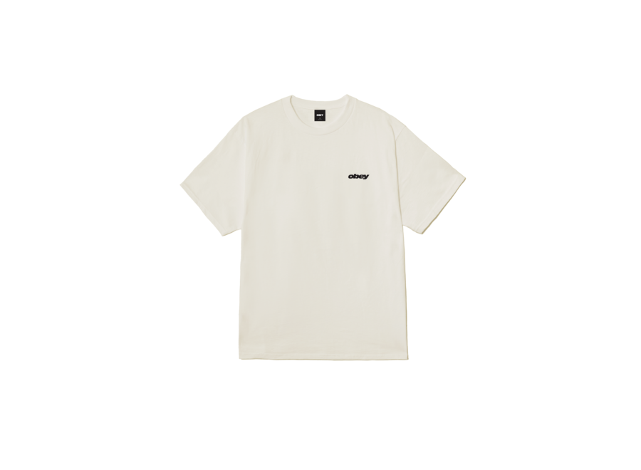 Obey Stronger Together T-shirt Vintage White