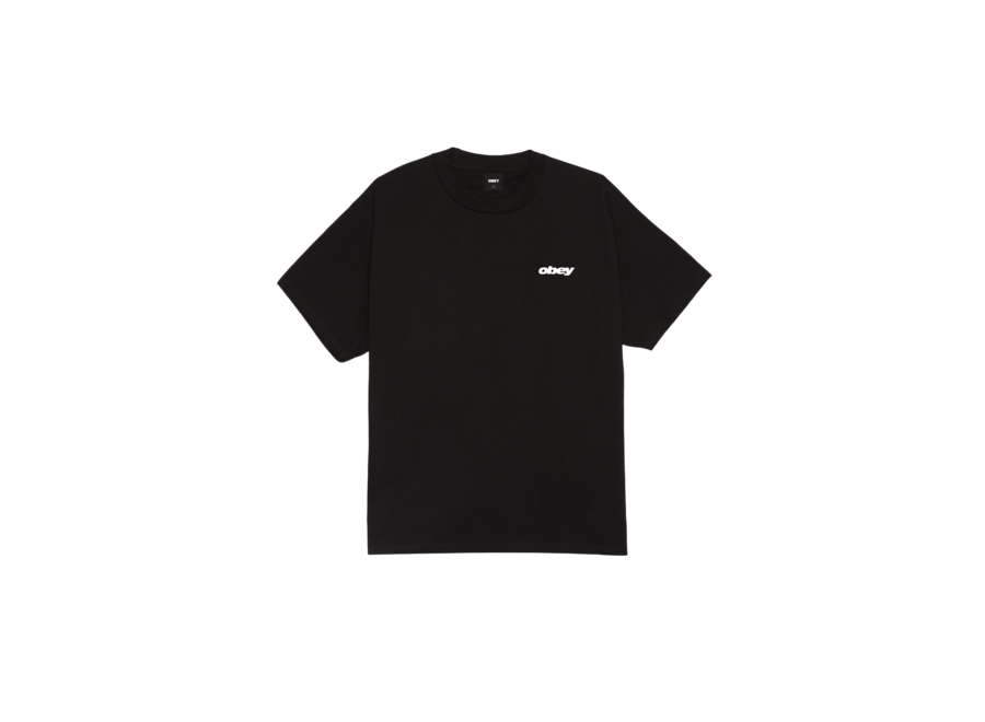 Obey VHS T-shirt Black