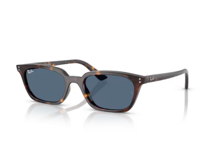 Ray-Ban Zaya Havana Dark Blue Zonnebril