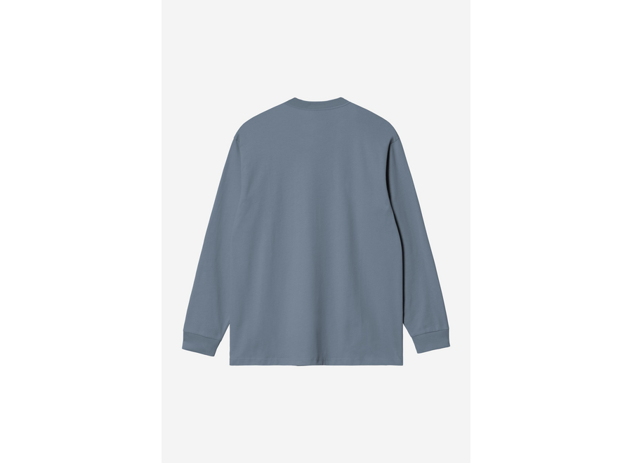 Carhartt WIP L/S Chase T-Shirt Icesheet / Gold