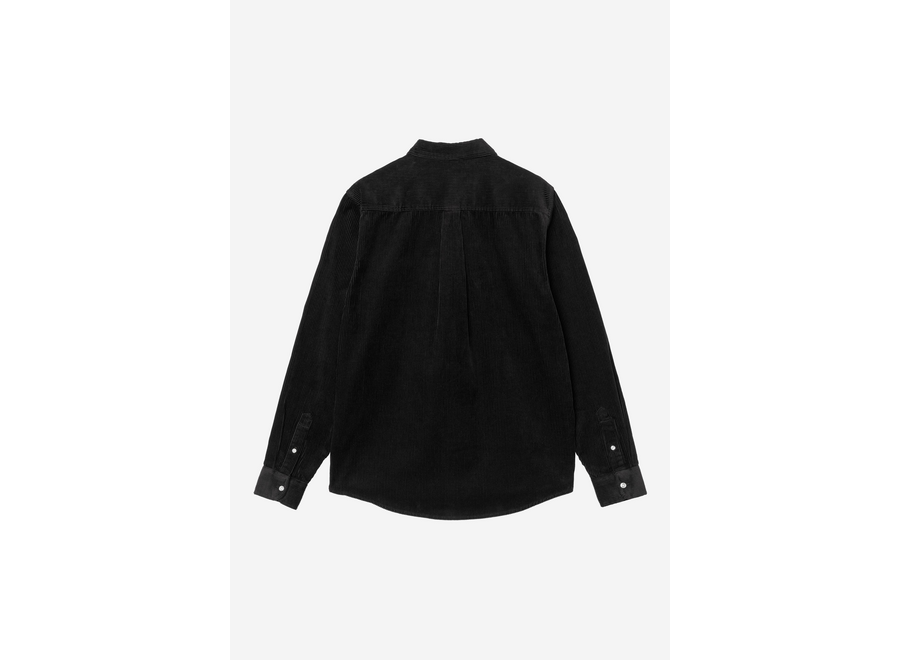 Carhartt WIP L/S Madison Cord Shirt Soot