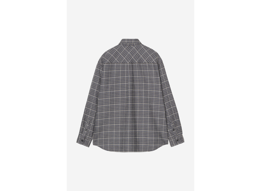Carhartt WIP L/S Todrick Shirt Todrick Houndstooth, Icesheet