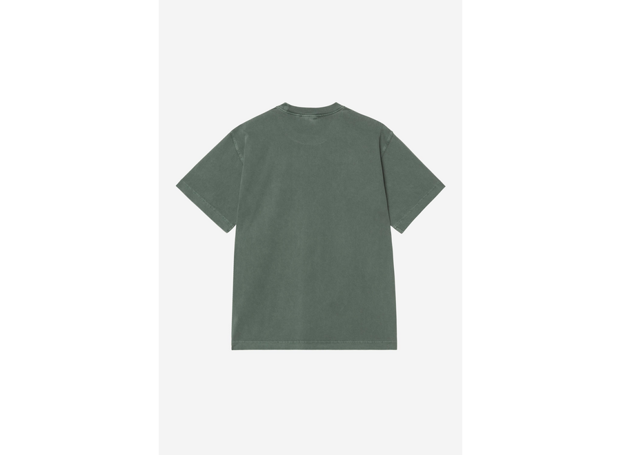 Carhartt WIP S/S Vista T-Shirt Garment Dyed Dark Scarab