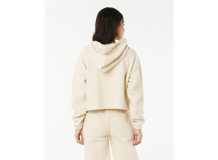 Rip Curl Cala Nights Textured Hood Natural