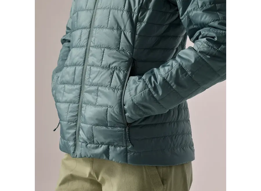 W's Nano Puff Hoody Blue Sage