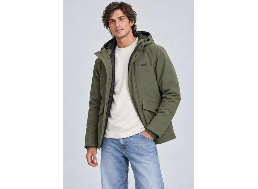 Shellis Jacket Dark Olive