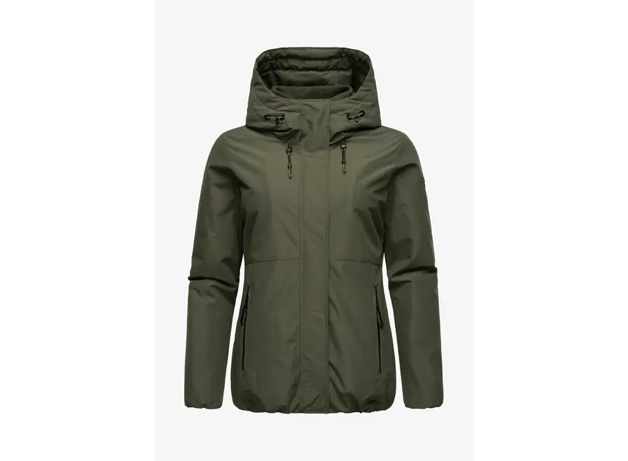 Sunniva Warm Jacket Dark Olive