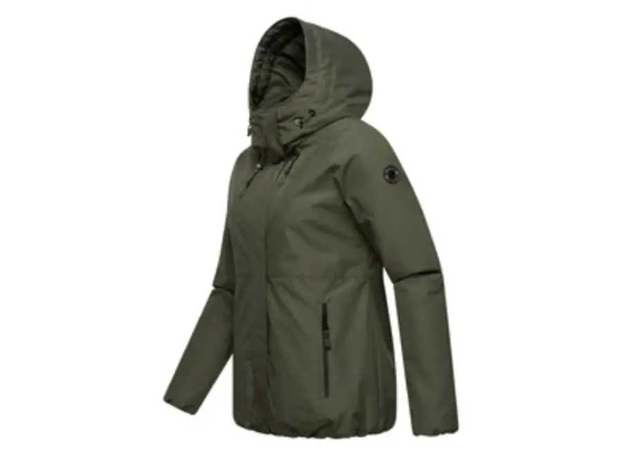 Sunniva Warm Jacket Dark Olive