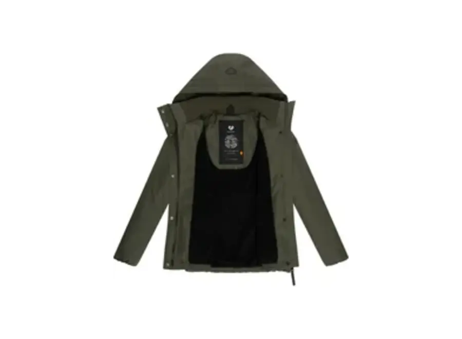 Sunniva Warm Jacket Dark Olive