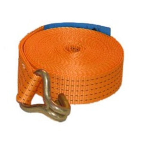 Spanband 5 ton; 5,5 meter; 50 mm (windseldeel) - Oranje