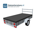 Aanhangerzeil op maat | diverse bakmaten