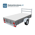 Aanhangerzeil op maat | diverse bakmaten