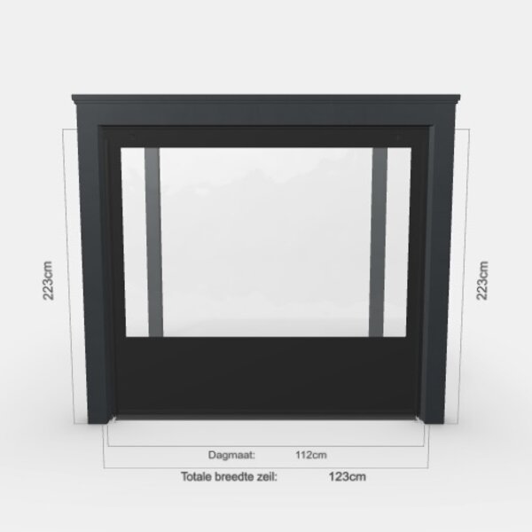[Customized] Verandazeil | 3D Configurator
