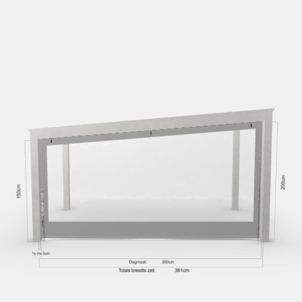 [Customized] Verandazeil | 3D Configurator