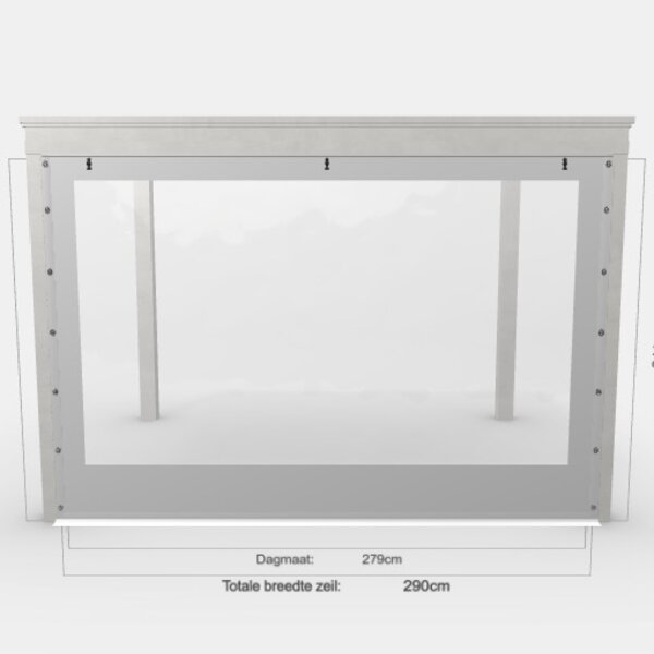 [Customized] Verandazeil | 3D Configurator