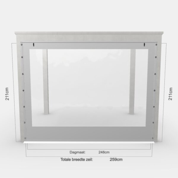 [Customized] Verandazeil | 3D Configurator