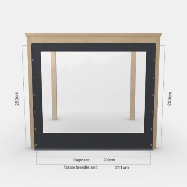 [Customized] Verandazeil | 3D Configurator