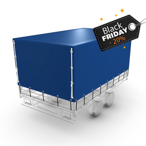 Aanhanger huif op maat | diverse bakmaten