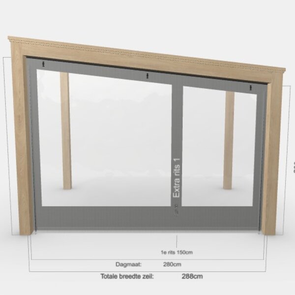 [Customized] Verandazeil | 3D Configurator