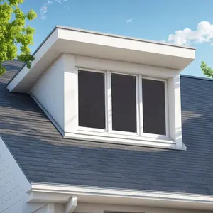 138 x 73 cm | Zonwering met zuignappen - Wit