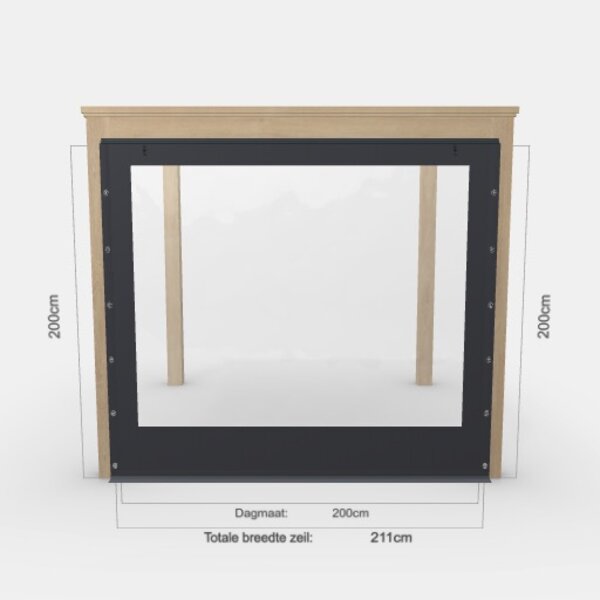 [Customized] Verandazeil | 3D Configurator