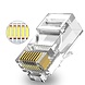 Connecteur CAT5e RJ45 - Non blindé 10 pièces Connecteur CAT5e RJ45 - Non blindé 10 pièces