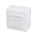 Combi Inbouw + opbouwdoos CAT6 2x RJ45 afgeschermd LSA Combi Inbouw + opbouwdoos CAT6 2x RJ45 afgeschermd LSA
