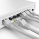 Câble UTP Cat5e 0.25M Gris Câble UTP Cat5e 0.25M Gris