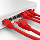 Câble UTP Cat5e 0.25M Rouge Câble UTP Cat5e 0.25M Rouge