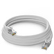 Câble UTP Cat6 0.25M blanc Câble UTP Cat6 0.25M blanc