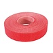 Bande velcro 19mm rouge 5m sur rouleau Bande velcro 19mm rouge 5m sur rouleau