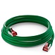 Cat6 S/FTP PIMF LSOH vert 0.25 mètres Cat6 S/FTP PIMF LSOH vert 0.25 mètres