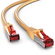 Cat6 S/FTP PIMF LSOH jaune 10 mètres Cat6 S/FTP PIMF LSOH jaune 10 mètres