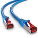 Cat6 S/FTP PIMF LSOH bleu 3 mètres Cat6 S/FTP PIMF LSOH bleu 3 mètres